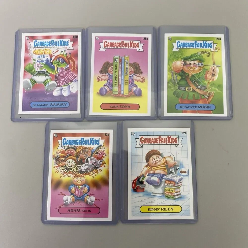 Topps Garbage Pail Kids Lot of 25 Trading Cards Green Border Variants GPK